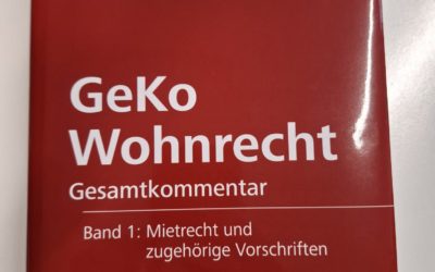 GeKo Wohnrecht Band 1 2. Auflage – Mitautor Dr. Lassingleithner